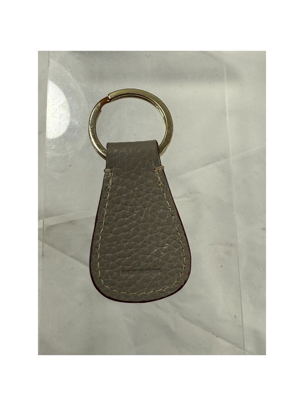 Dooney & Bourke Donegal Crest leather keychain key fob